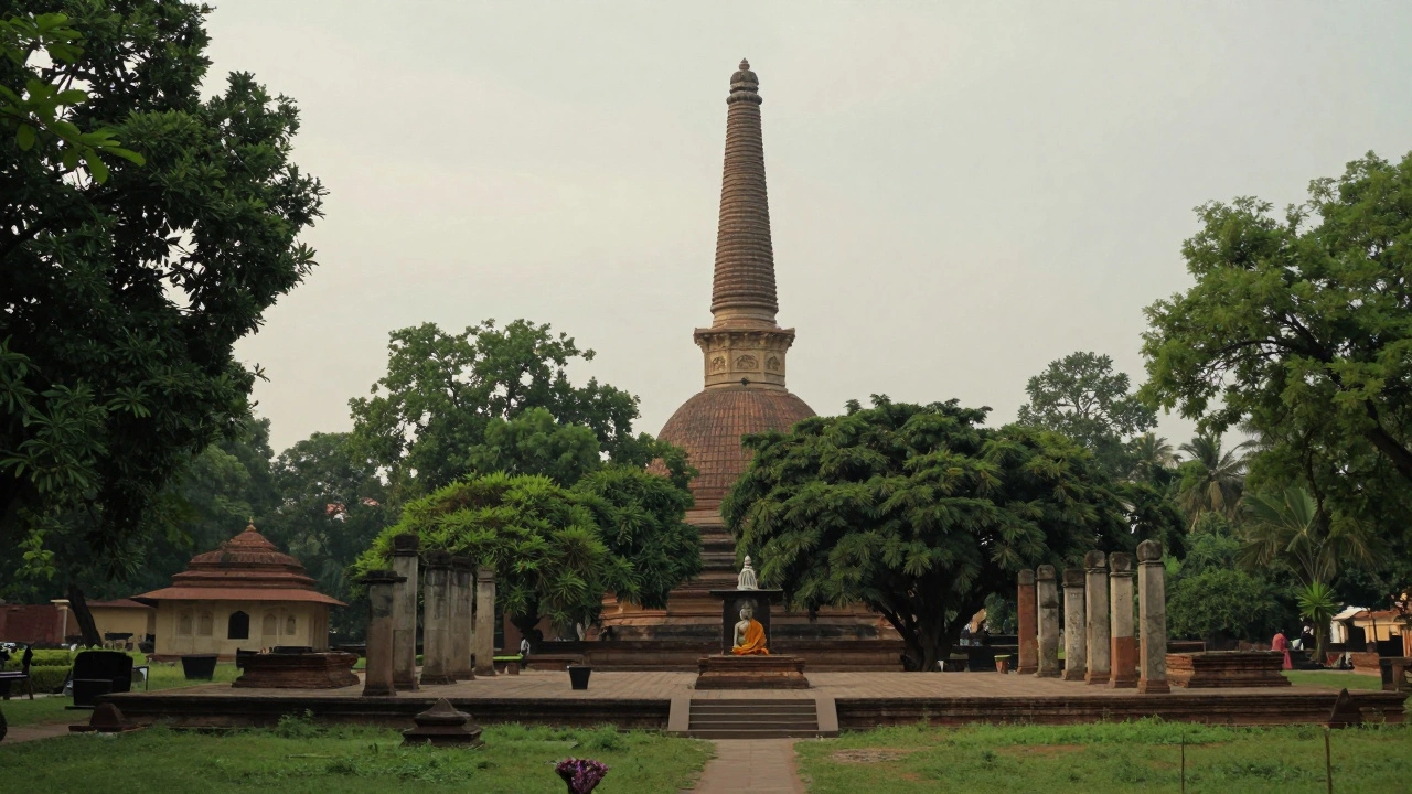 Dhamek Stupa at the Buddhist site of Sarnath
